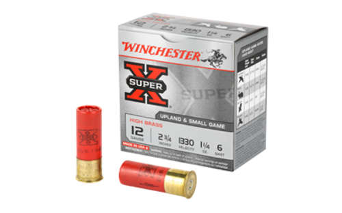 Ammunition Winchester Ammunition Super X 12Gauge WIN SPRX 12GA 2.75" #6 25/250